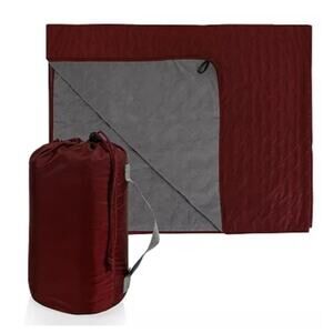 Oniva All-Purpose Machine Washable Water Proof Stadium Blanket Burgandy